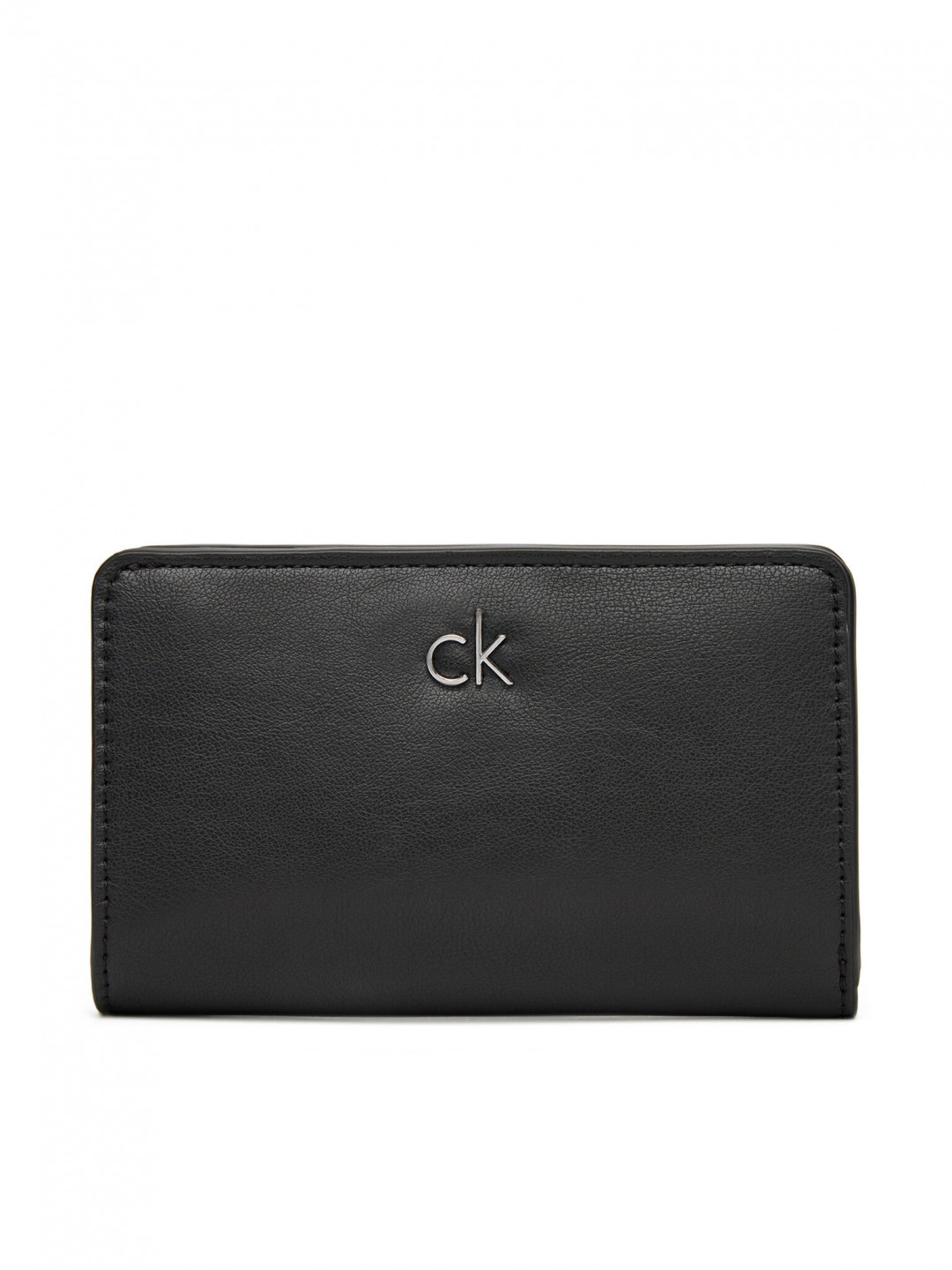 Calvin Klein Velká dámská peněženka Ck Re-Lock Medium Bifold LV04F1033G Černá